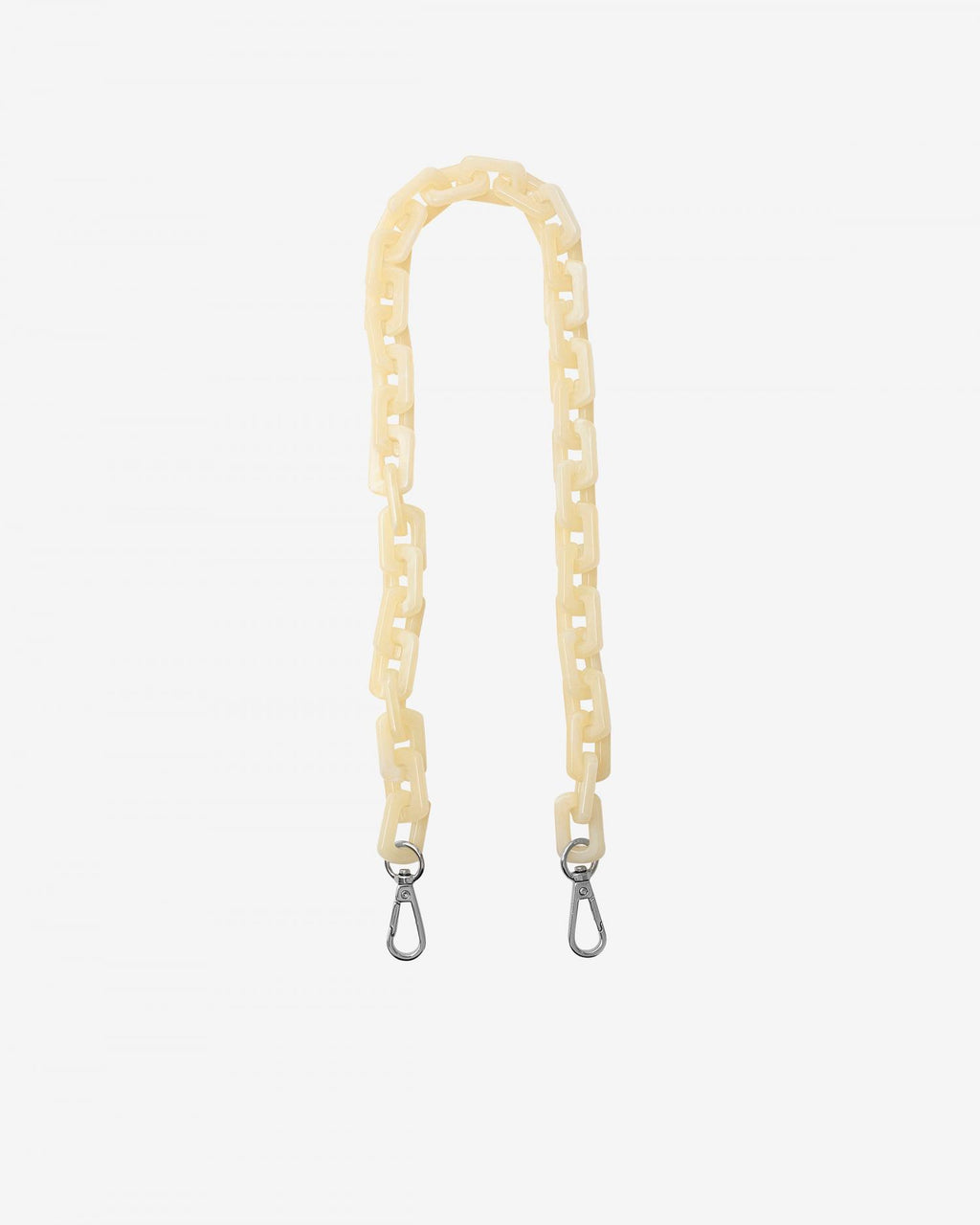 SQUARED CHAIN HANDLE - SOFT YELLOW – Ri-Ri-Ku