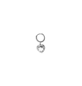 VEJA CRYSTAL CLEAR SINGLE EARRING
