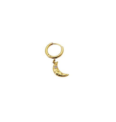 VEJA MOON SINGLE EARRING - GOLD