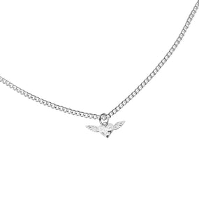 WING NECKLACE - SILVER