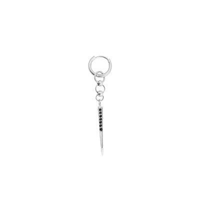 ZELDA MINI SINGLE EARRING - SILVER