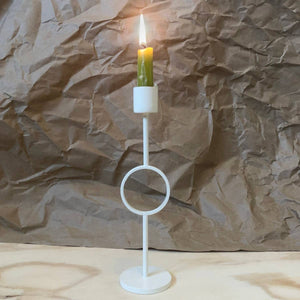 ECLIPSE CANDLE HOLDER - CREAM