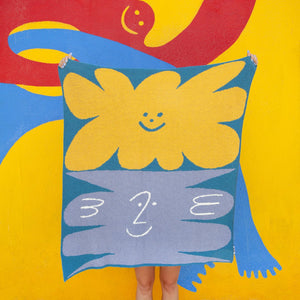 FLOWER POT MINI BLANKET