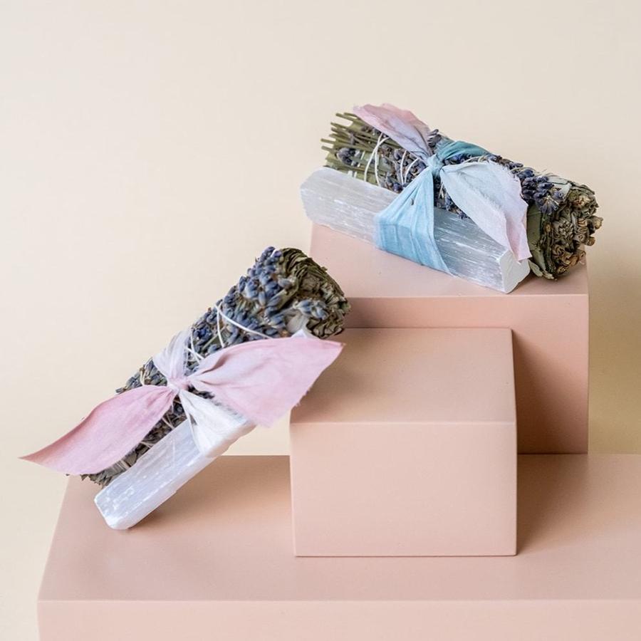 WHITE SAGE + EUCALYPTUS SMUDGE STICK