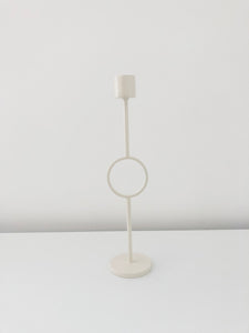 ECLIPSE CANDLE HOLDER - CREAM