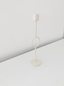 ECLIPSE CANDLE HOLDER - CREAM