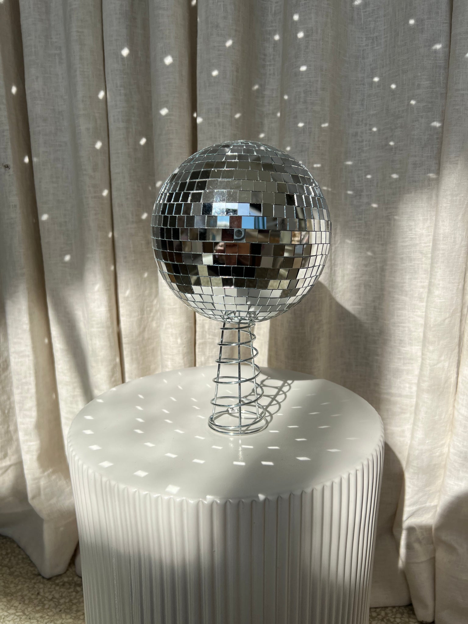 DISCO BALL TREE TOPPER