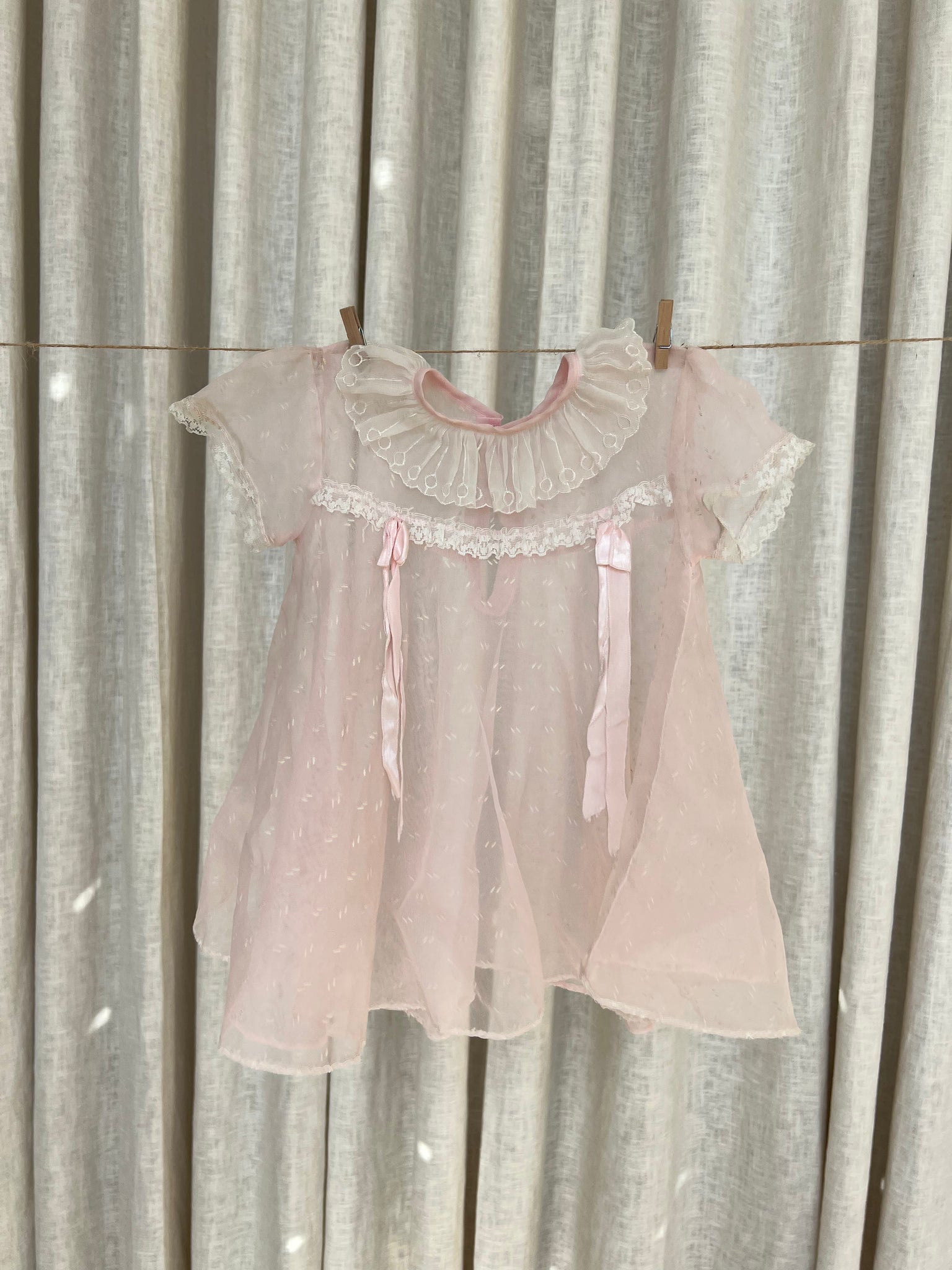 SHEER BABYDOLL DRESS