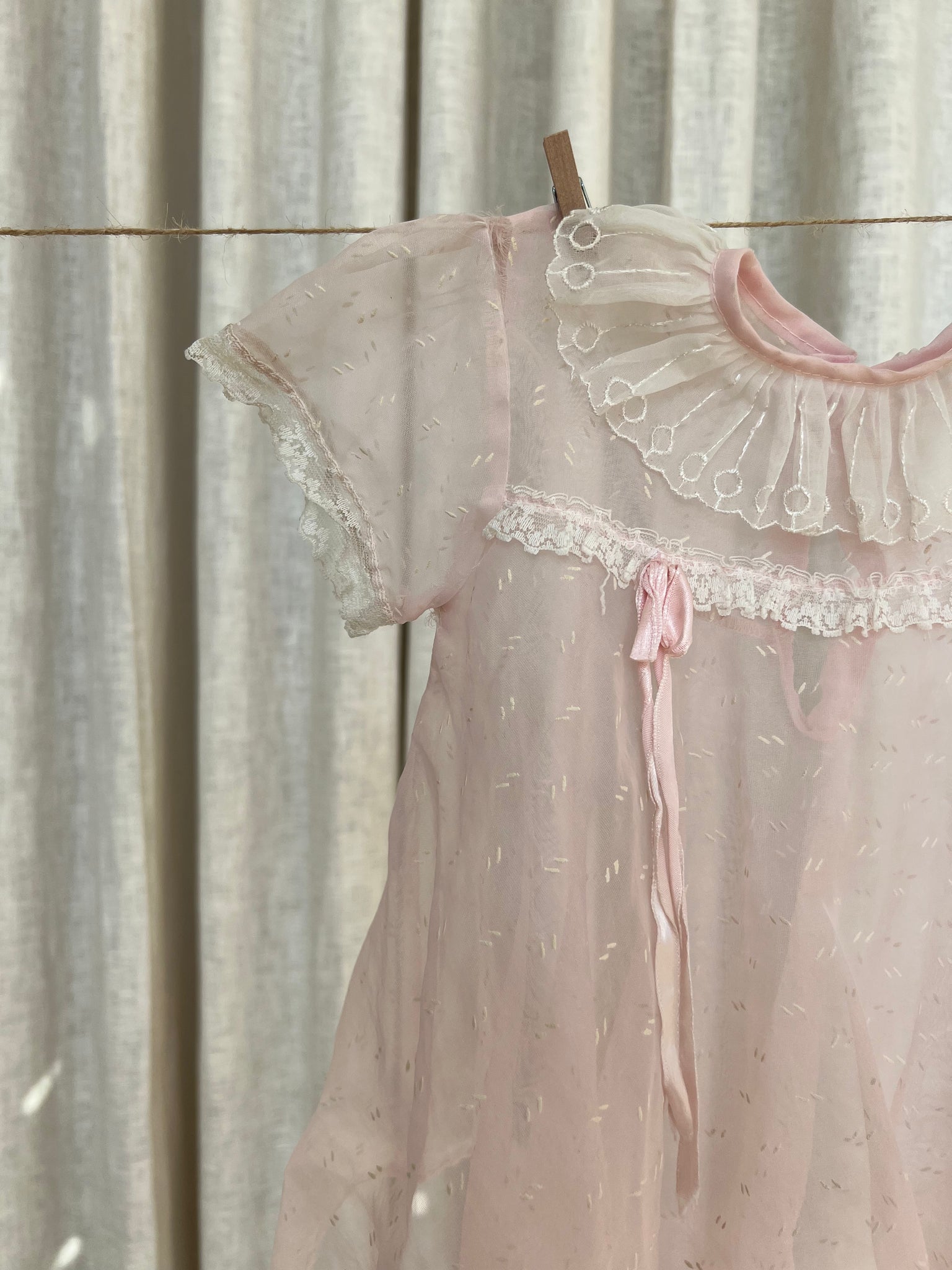 SHEER BABYDOLL DRESS