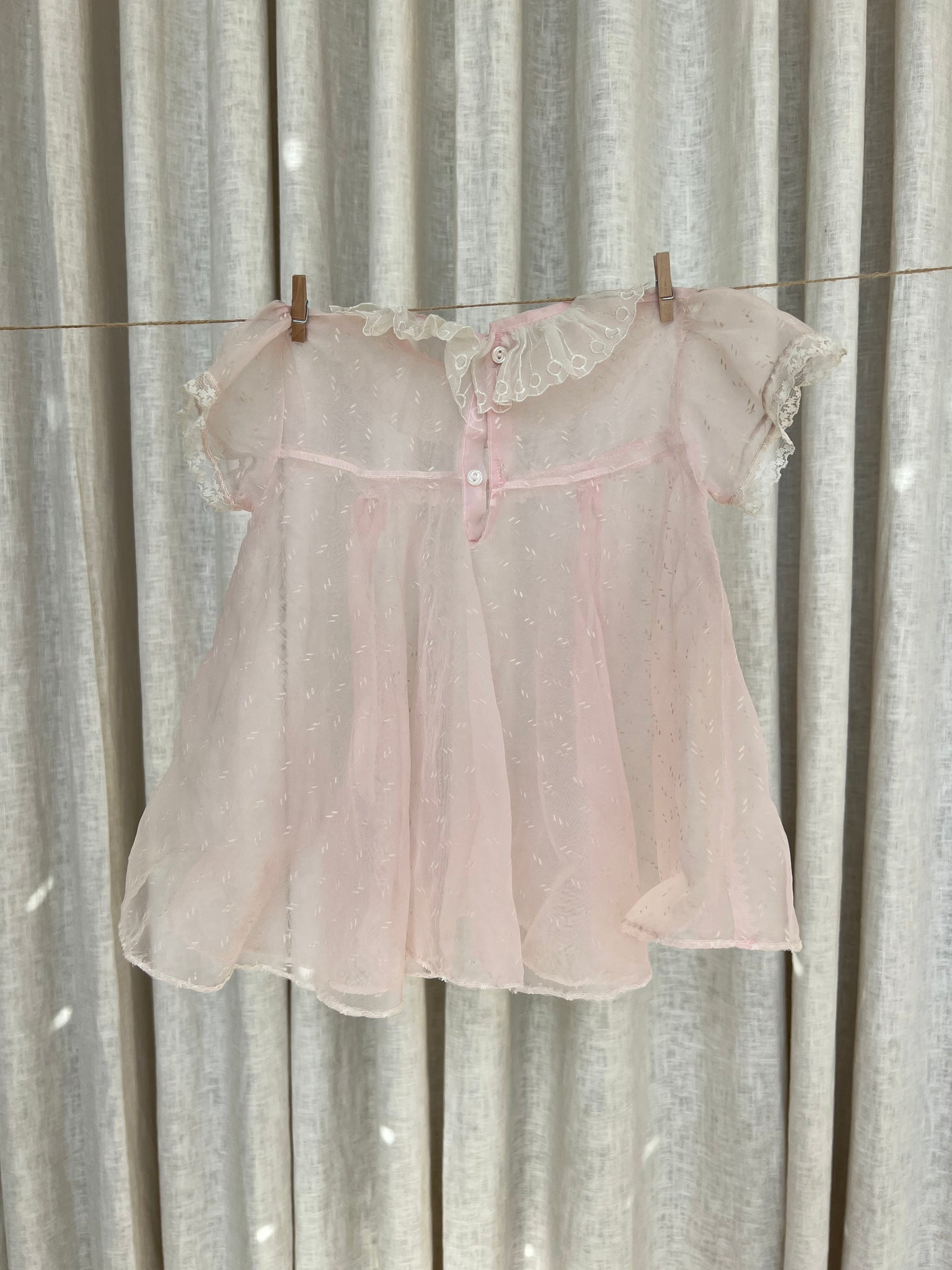 SHEER BABYDOLL DRESS