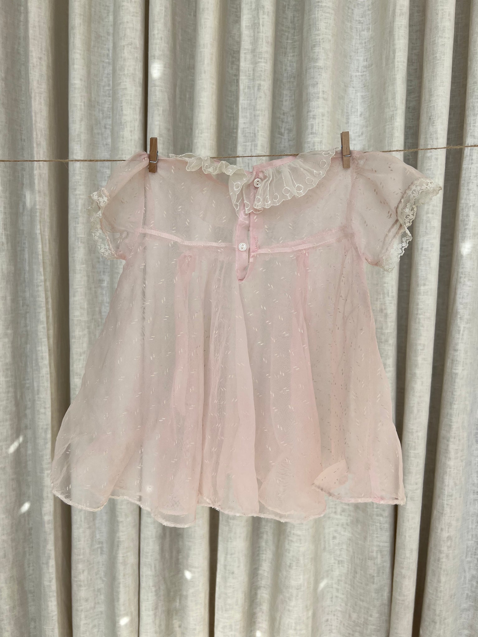 SHEER BABYDOLL DRESS