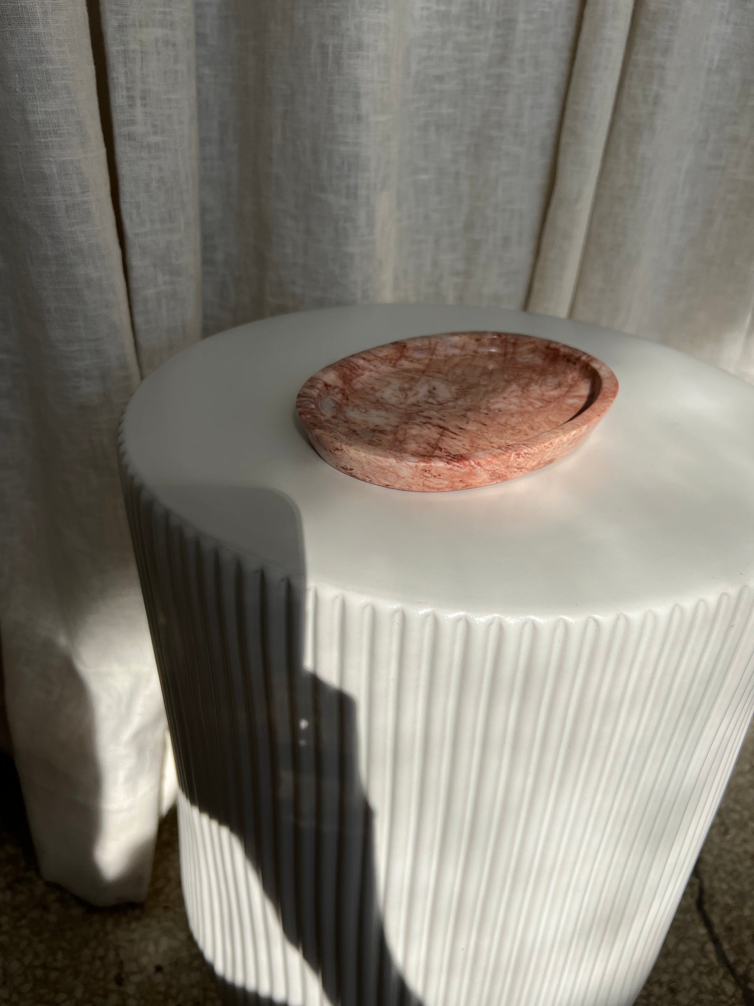 PINK MARBLE TRAY