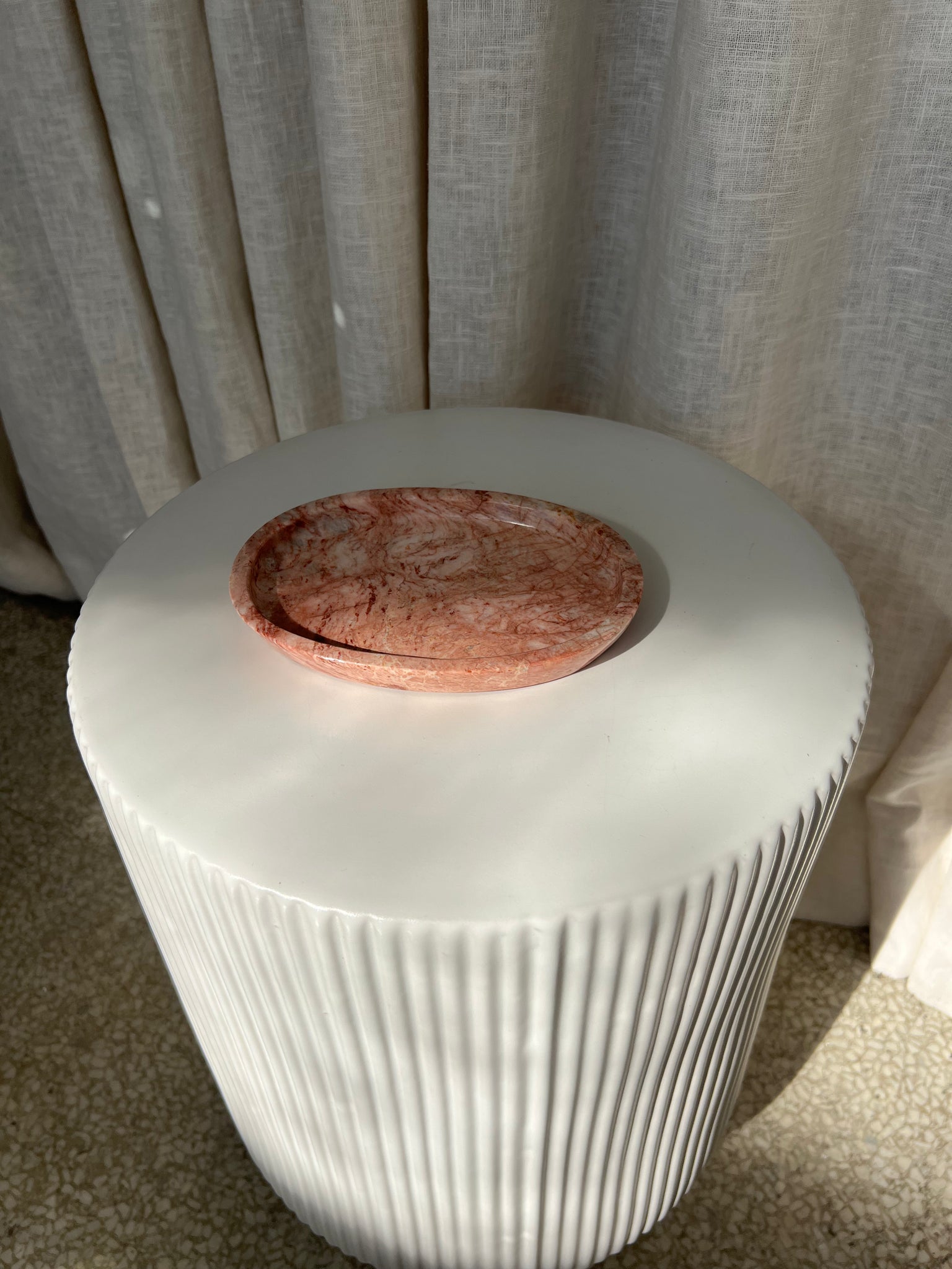 PINK MARBLE TRAY