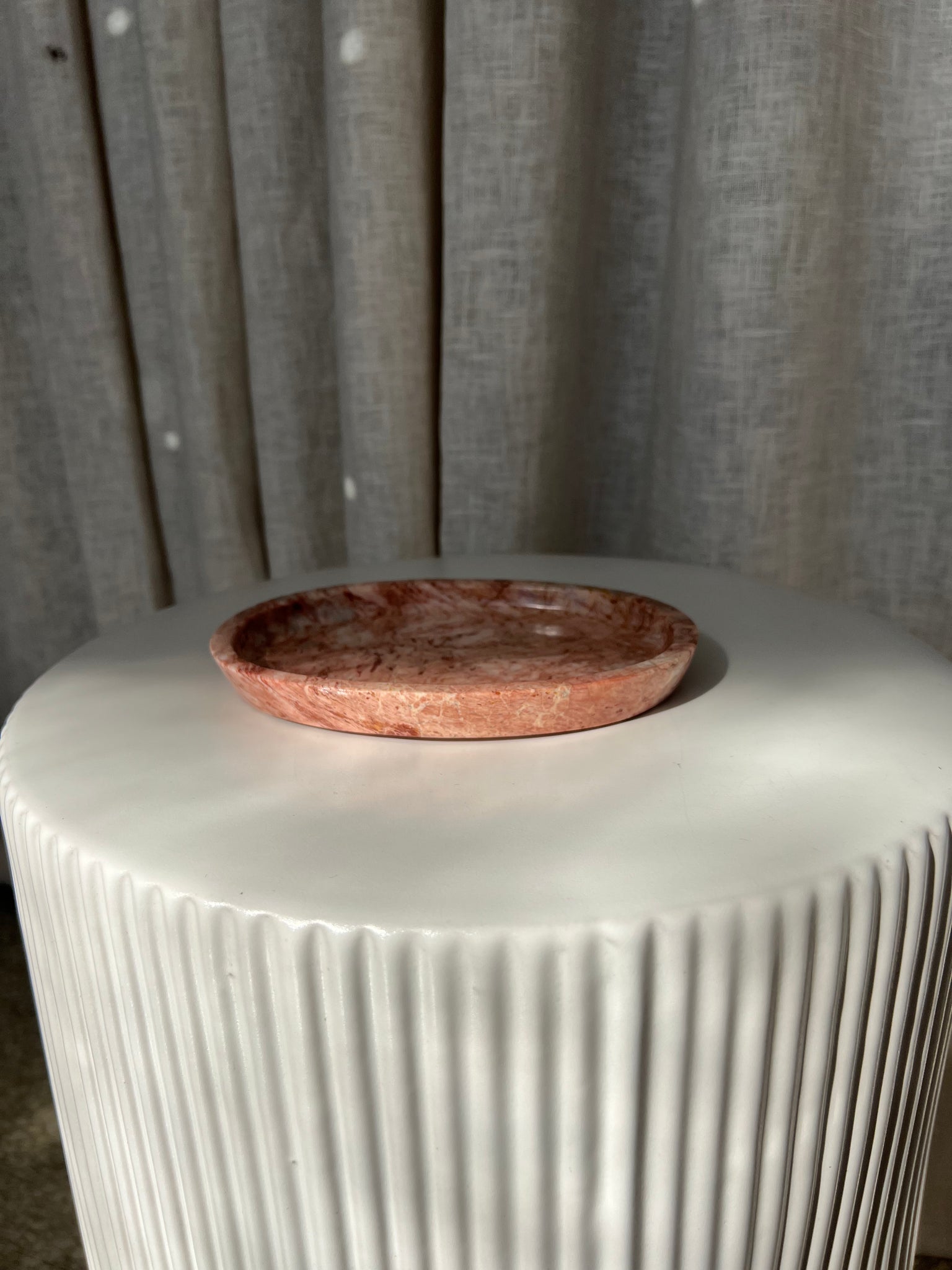 PINK MARBLE TRAY