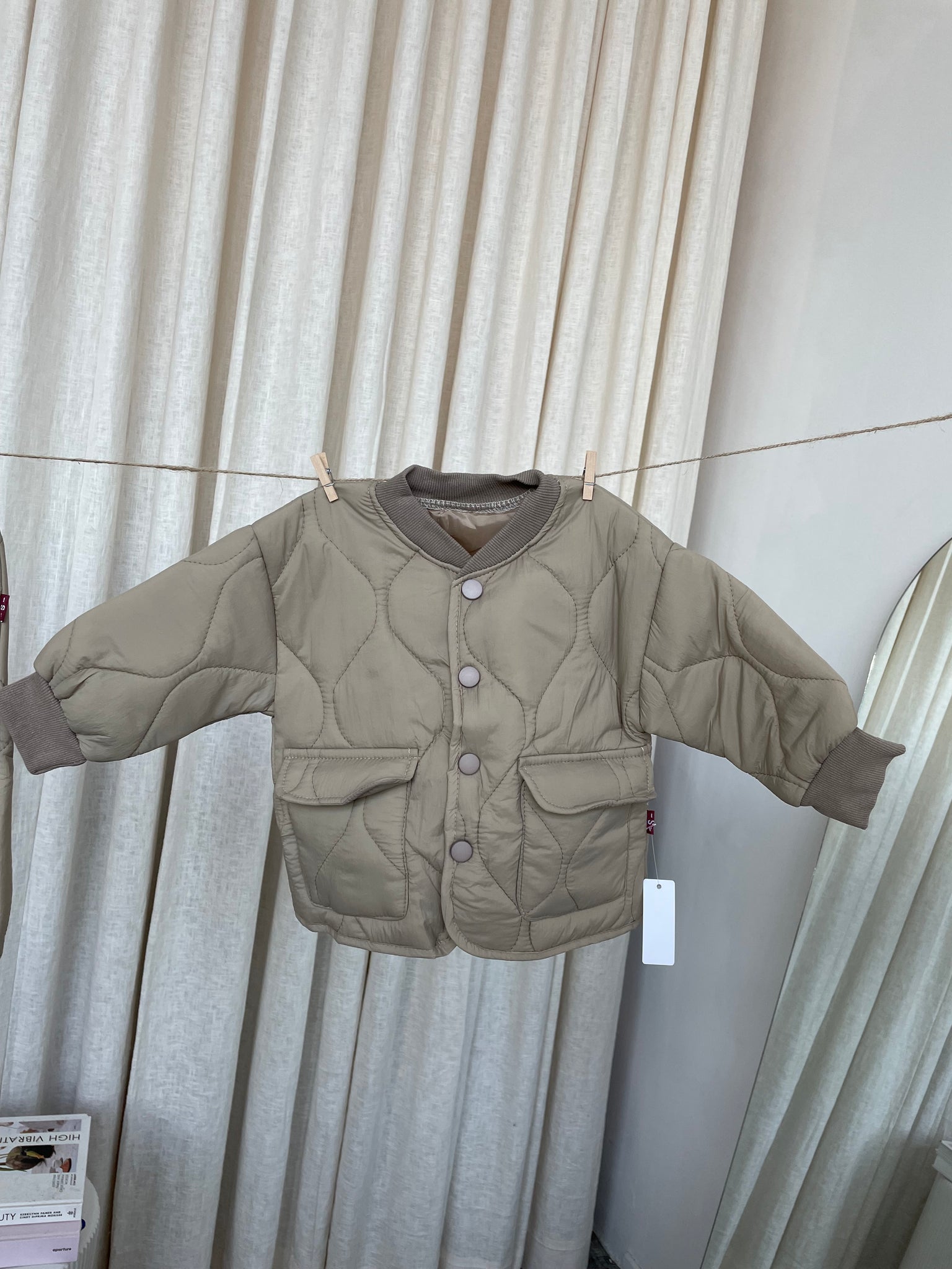 PUFFY JACKET & PANT BABY SET