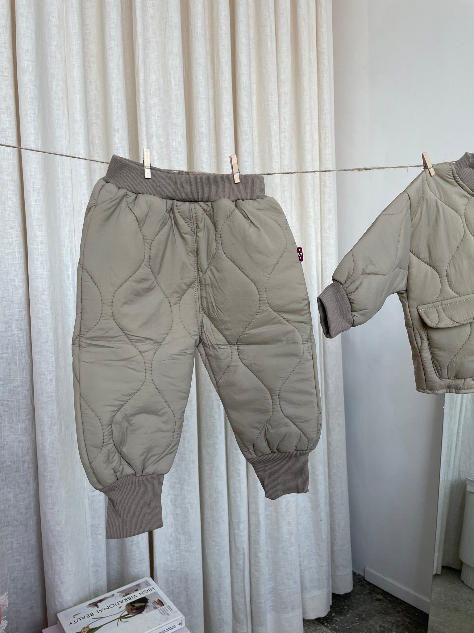 PUFFY JACKET & PANT BABY SET