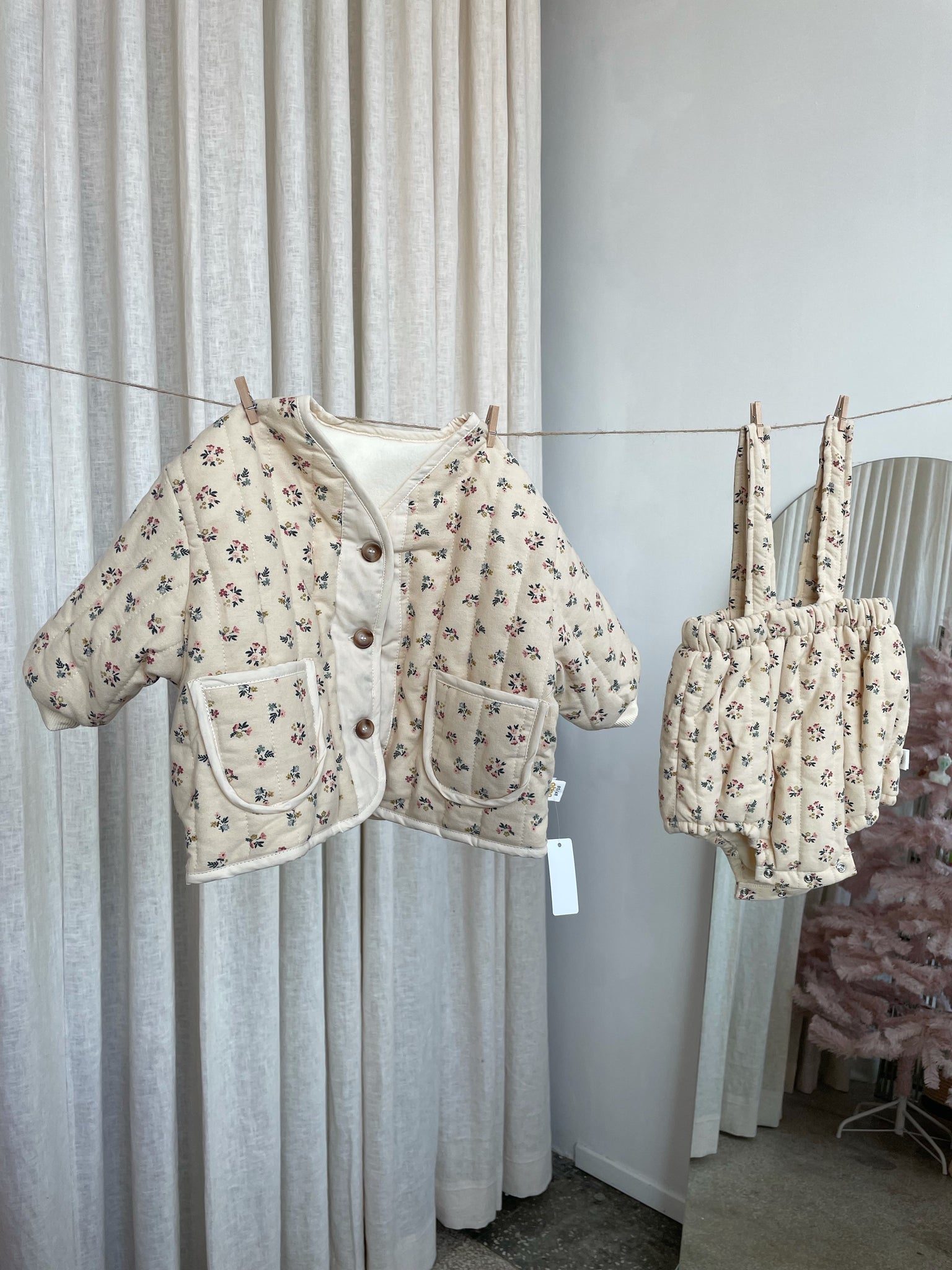 BABY JACKET/OVERALL SET