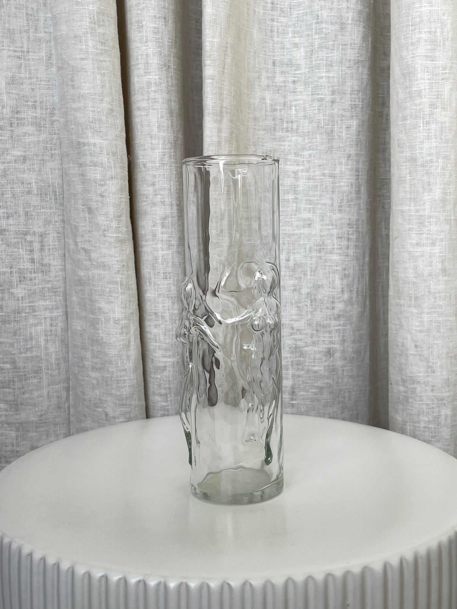 DANCING LADIES GLASS VASE