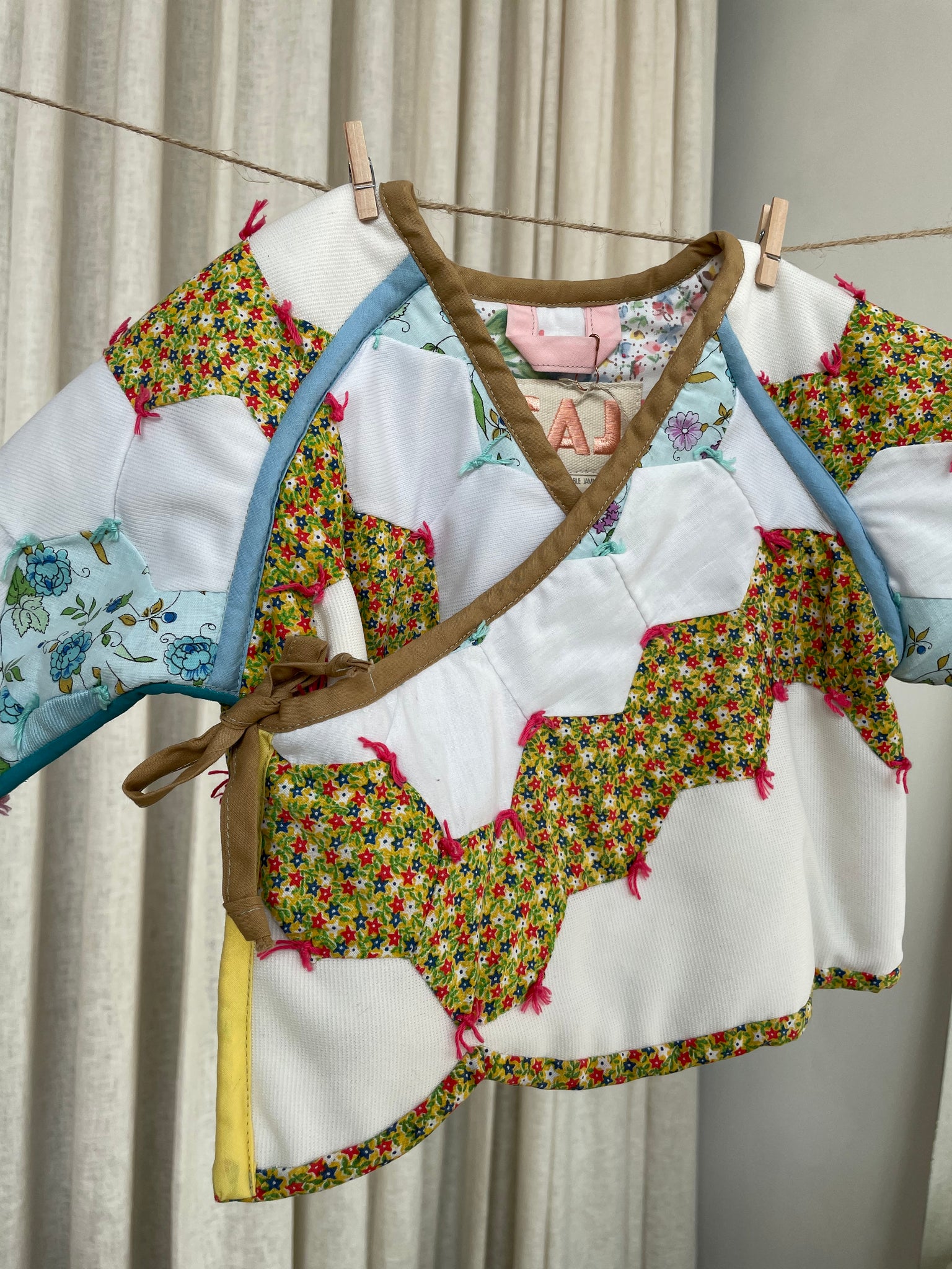 QUILTED BABY JACKET BY SAJ