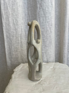FAMILY TREE SOAPSTONE SCULPTURE
