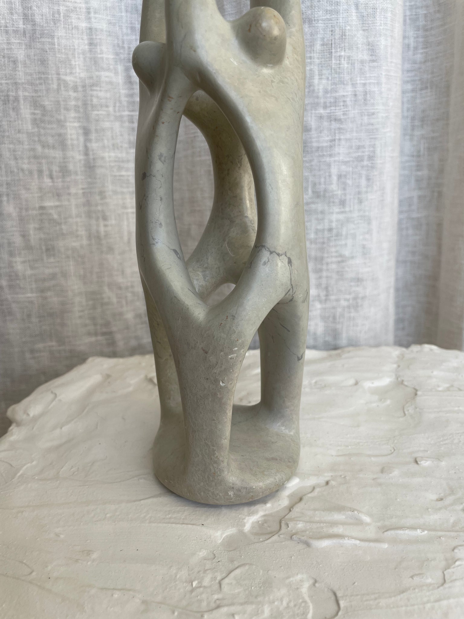 FAMILY TREE SOAPSTONE SCULPTURE