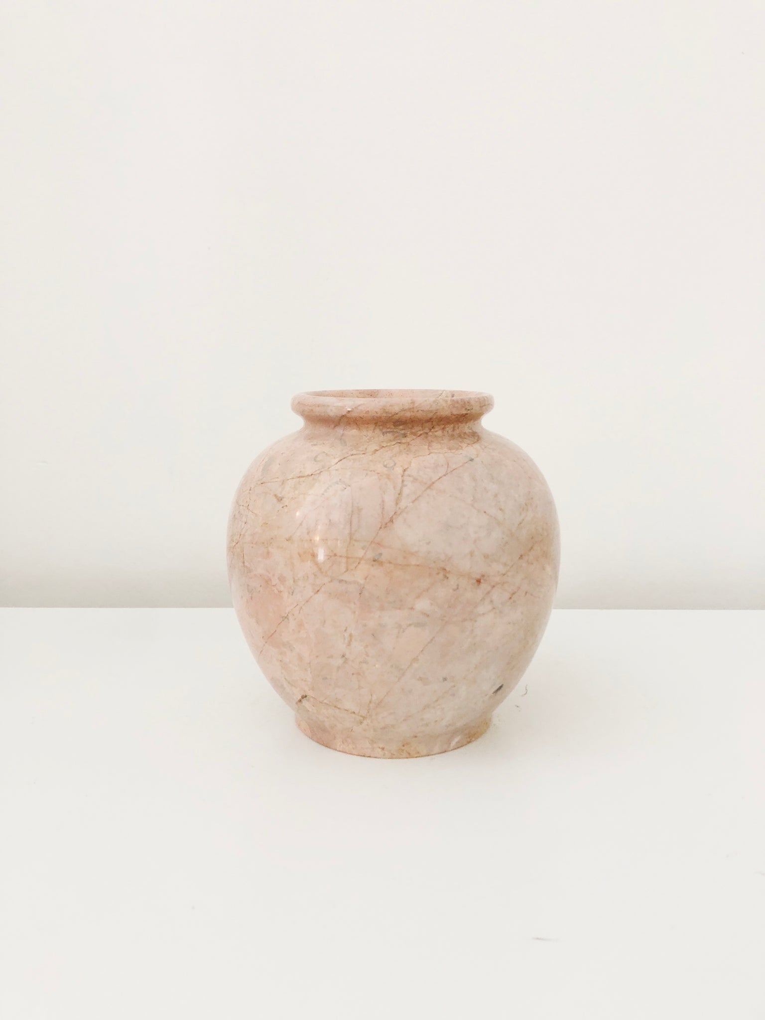 PINK MARBLE VASE