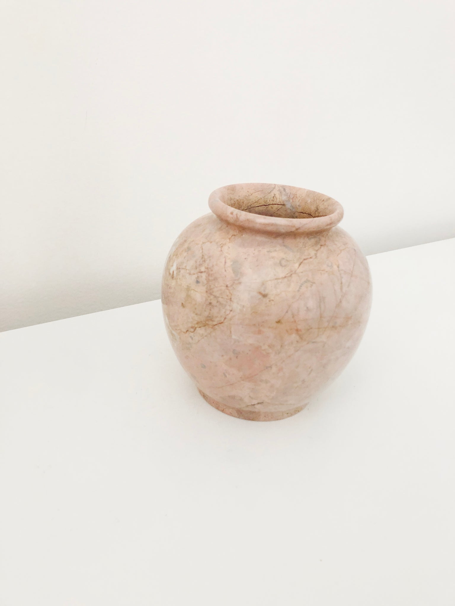 PINK MARBLE VASE