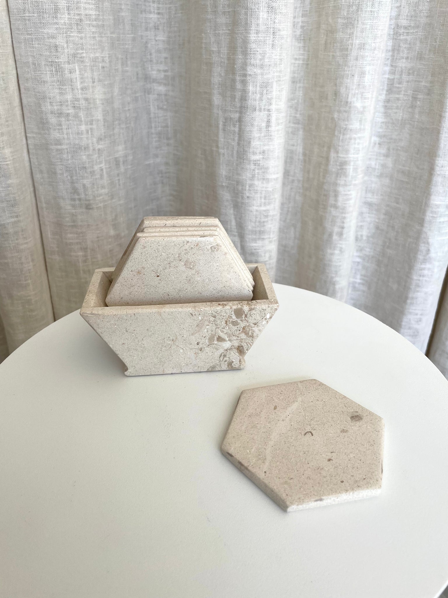 STONE COASTER SET