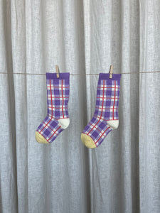 KITSCHY PLAID BB SOCKS