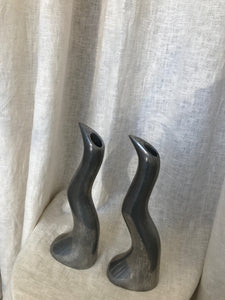 ALUMINUM CANDLESTICK HOLDERS BY ANNA EVERLUND