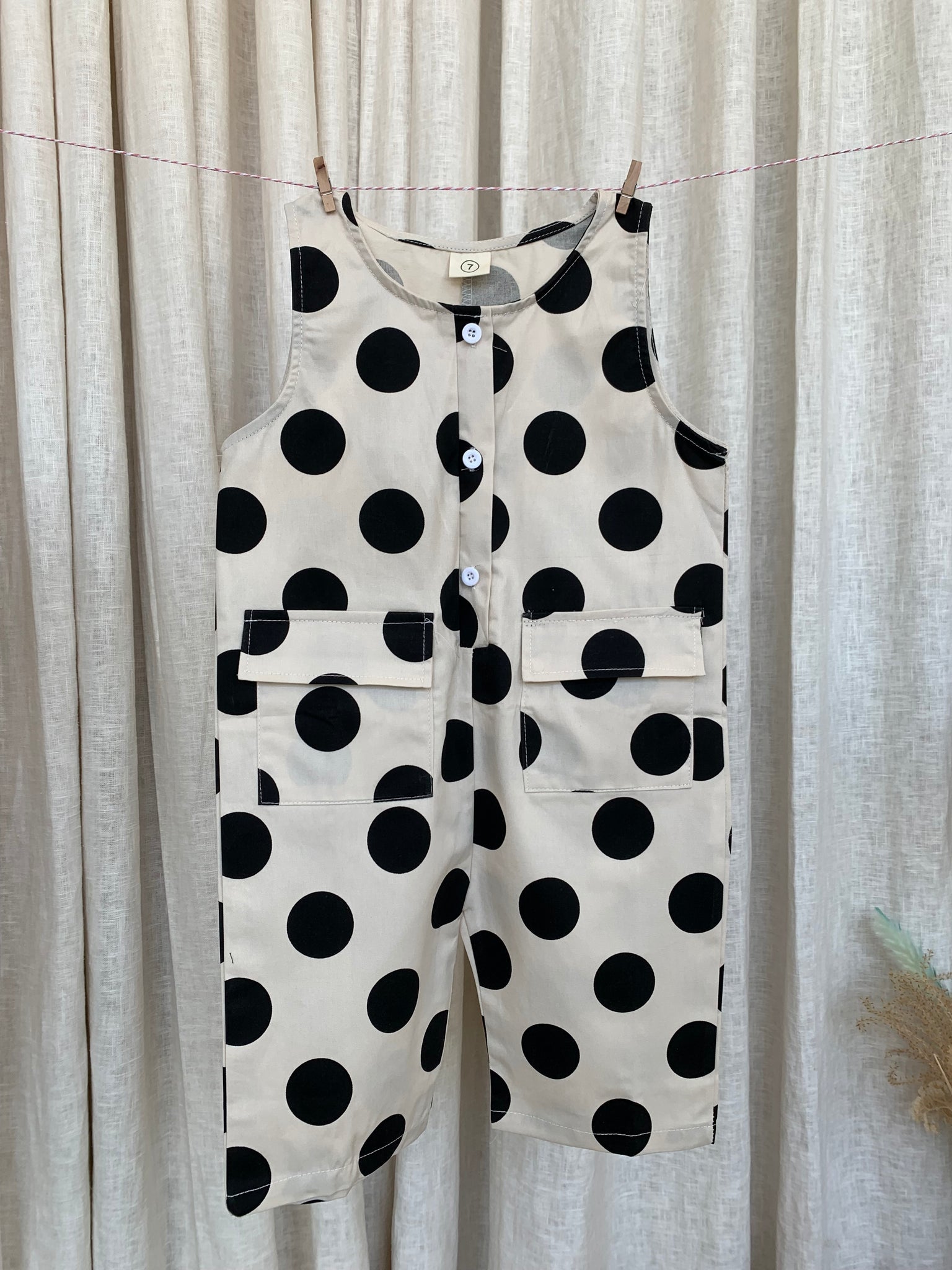 POLKA DOT JUMPSUIT