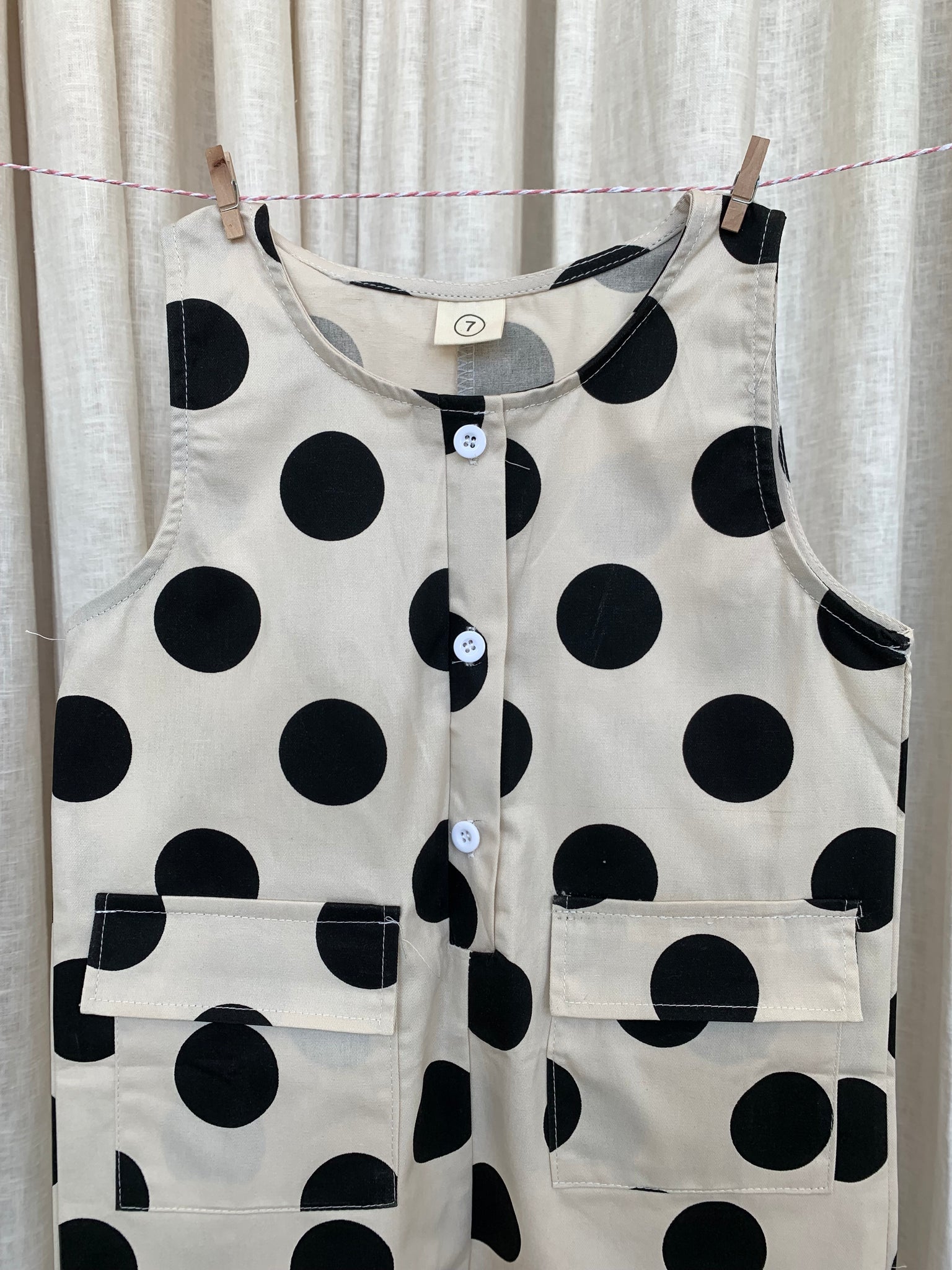 POLKA DOT JUMPSUIT