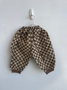CHECK PARACHUTE PANTS
