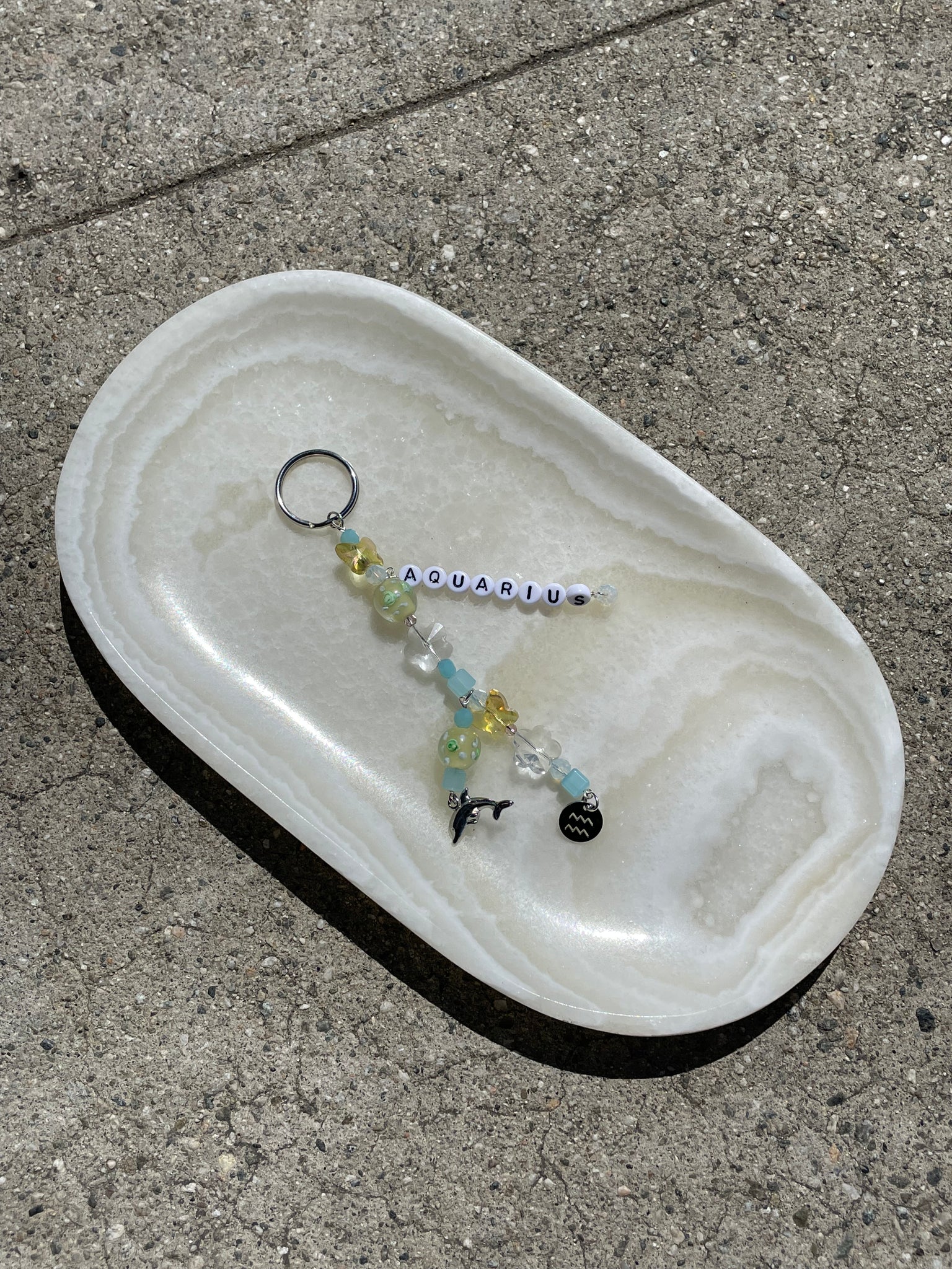 HOROSCOPE KEYCHAIN - AQUARIUS