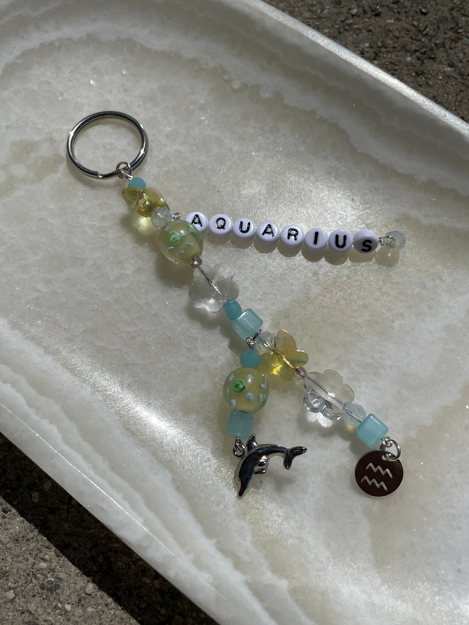 HOROSCOPE KEYCHAIN - AQUARIUS