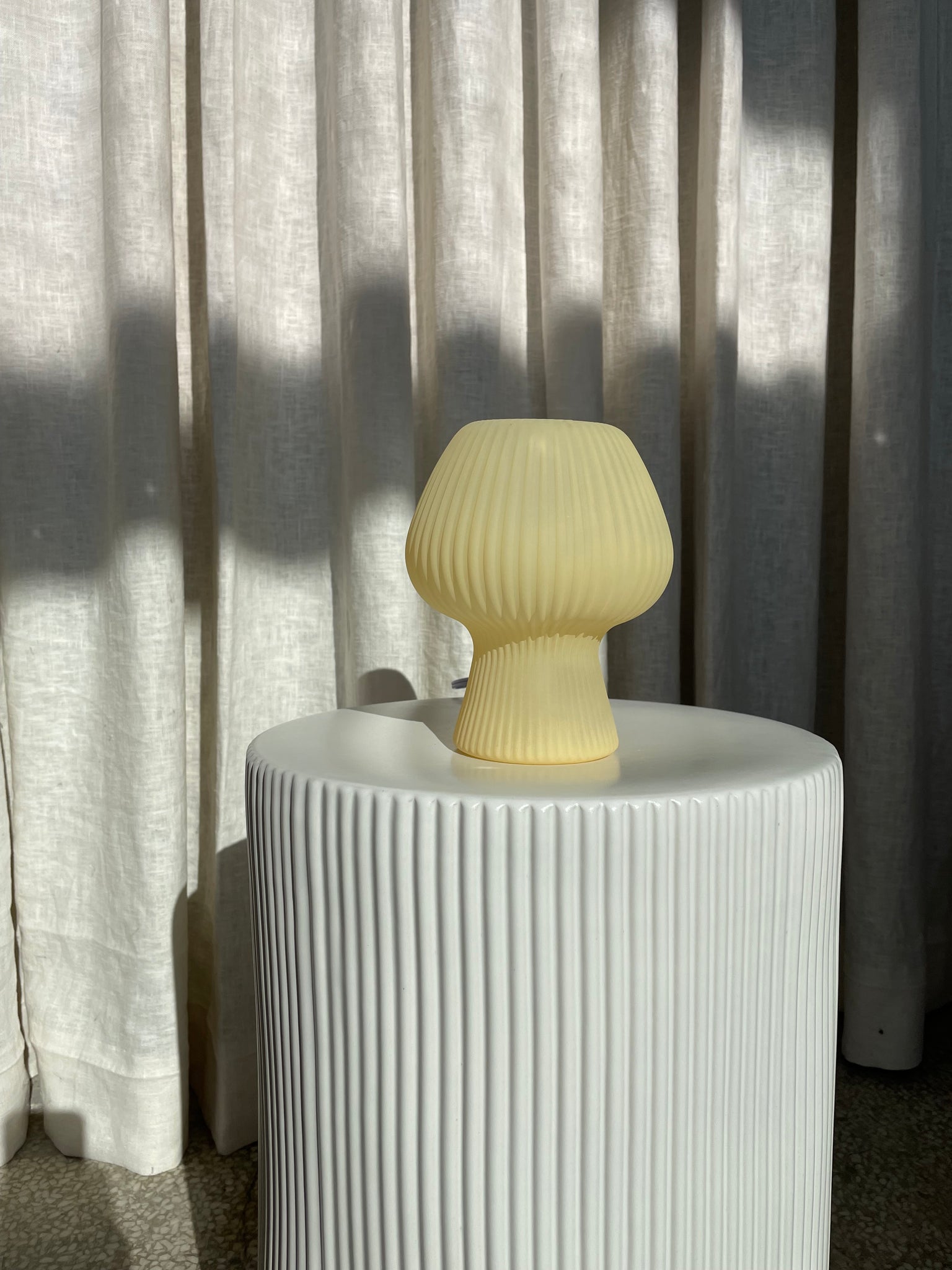 PARASOLA MUSHROOM LAMP - YELLOW