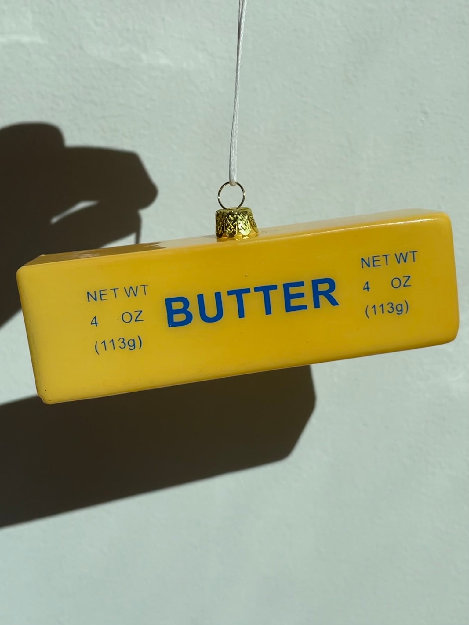 STICK OF BUTTER ORNAMENT