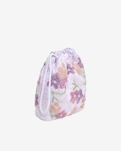 HVISK - POUCH DREAMY BEADED - SOFT PINK