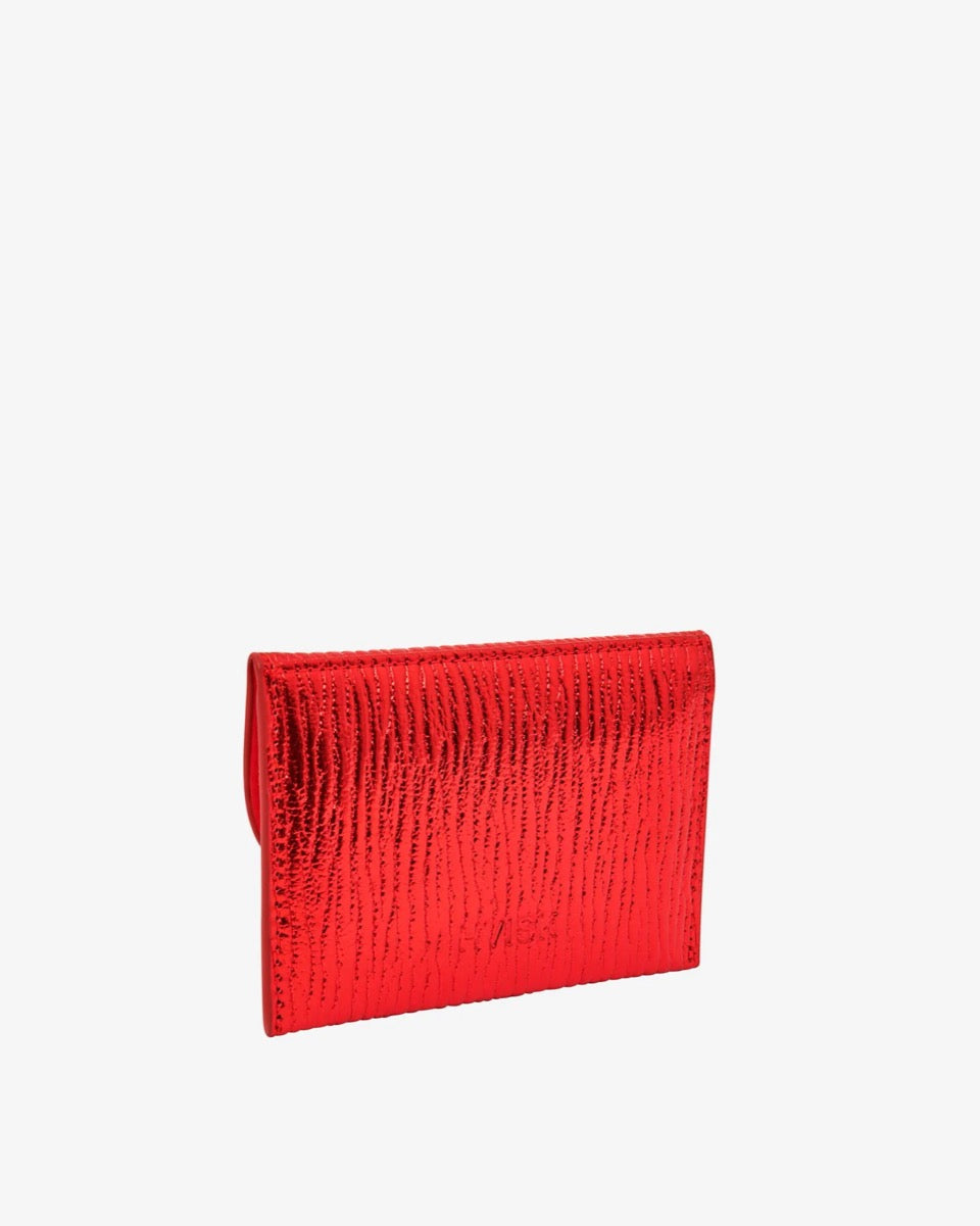 WALLET WAVE METALLIC MOTION - COOL RED