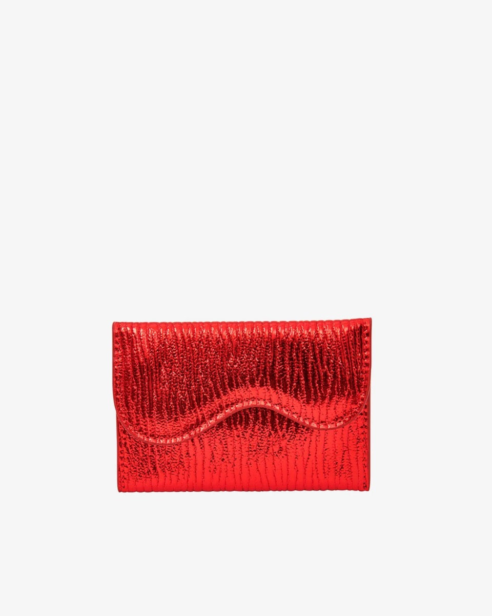 WALLET WAVE METALLIC MOTION - COOL RED